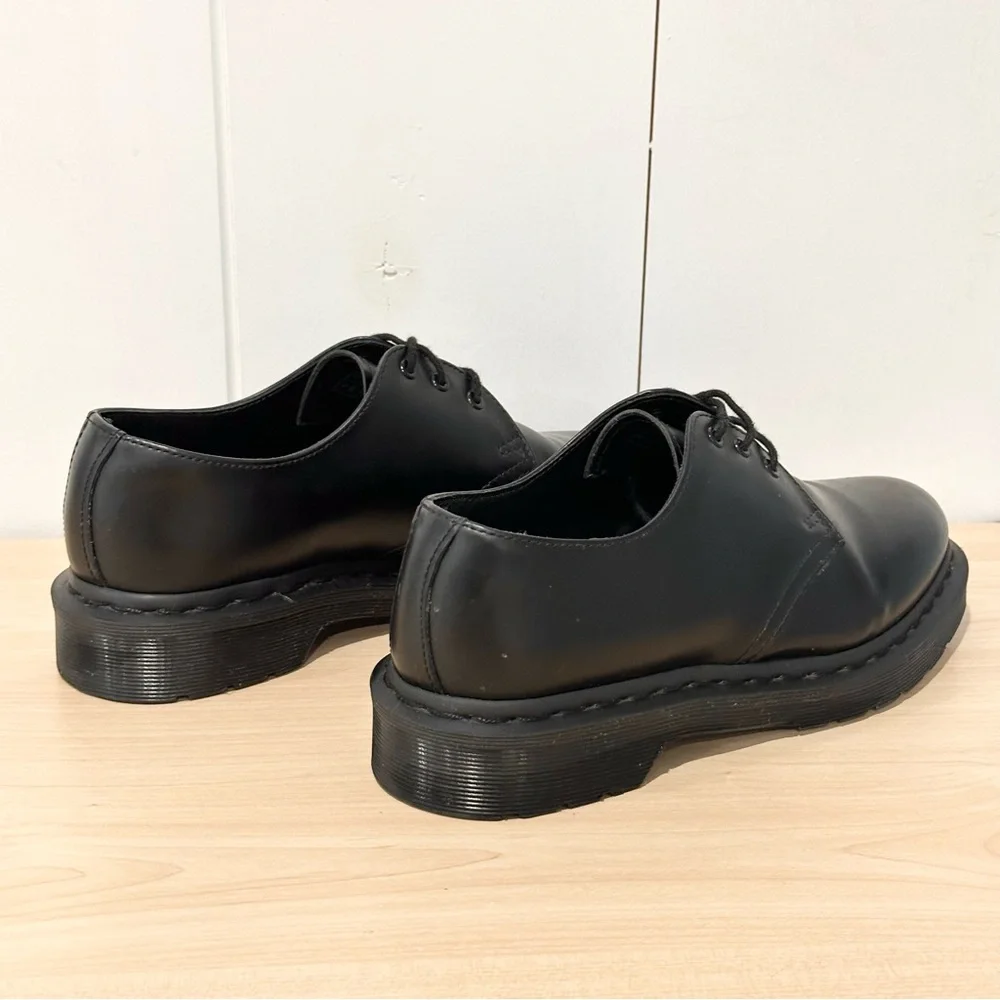 Dr. Martens 1461 Smooth Leather Oxford Shoes In Black Size 6
